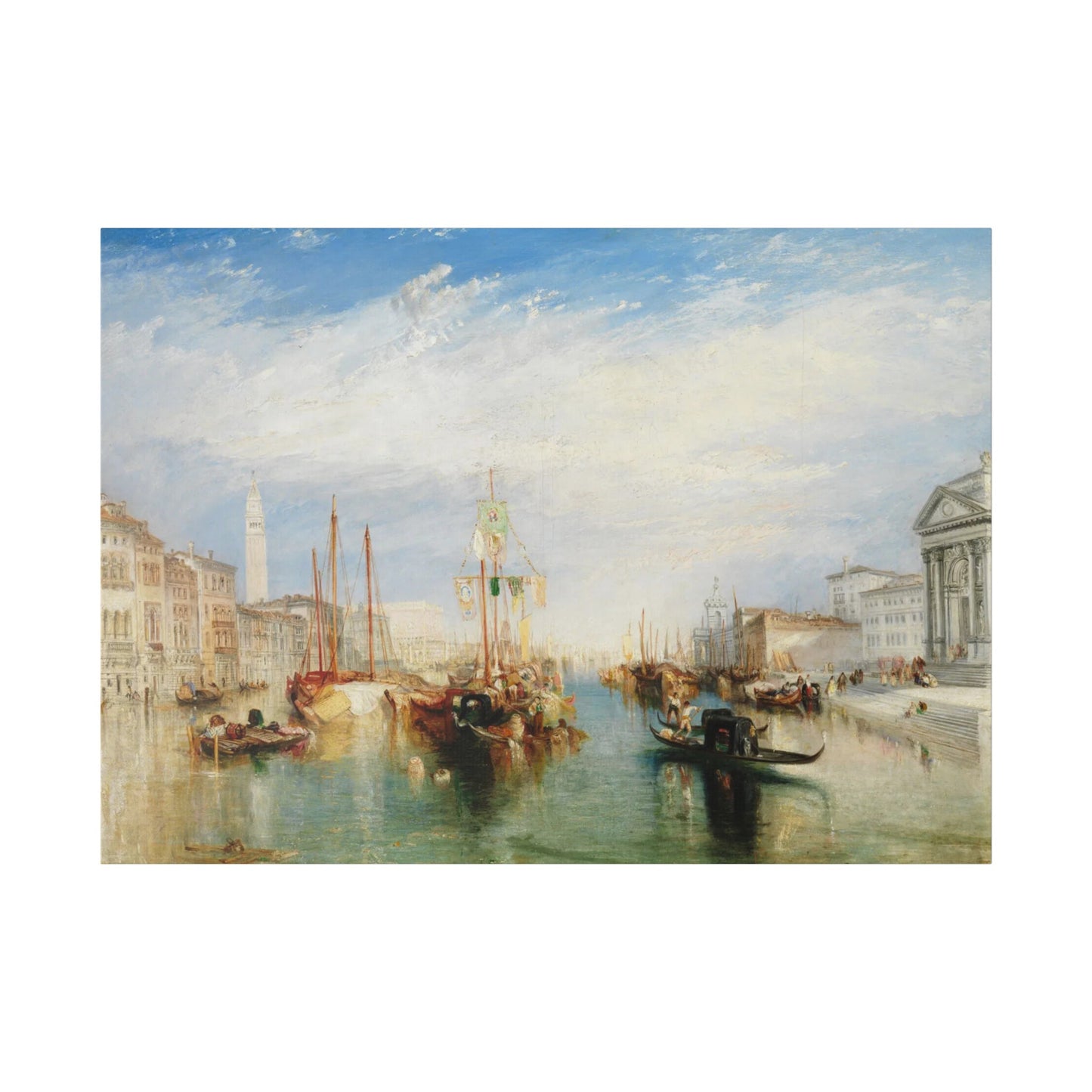 J.M.W. Turner "Venice, from the Porch of Madonna della Salute"