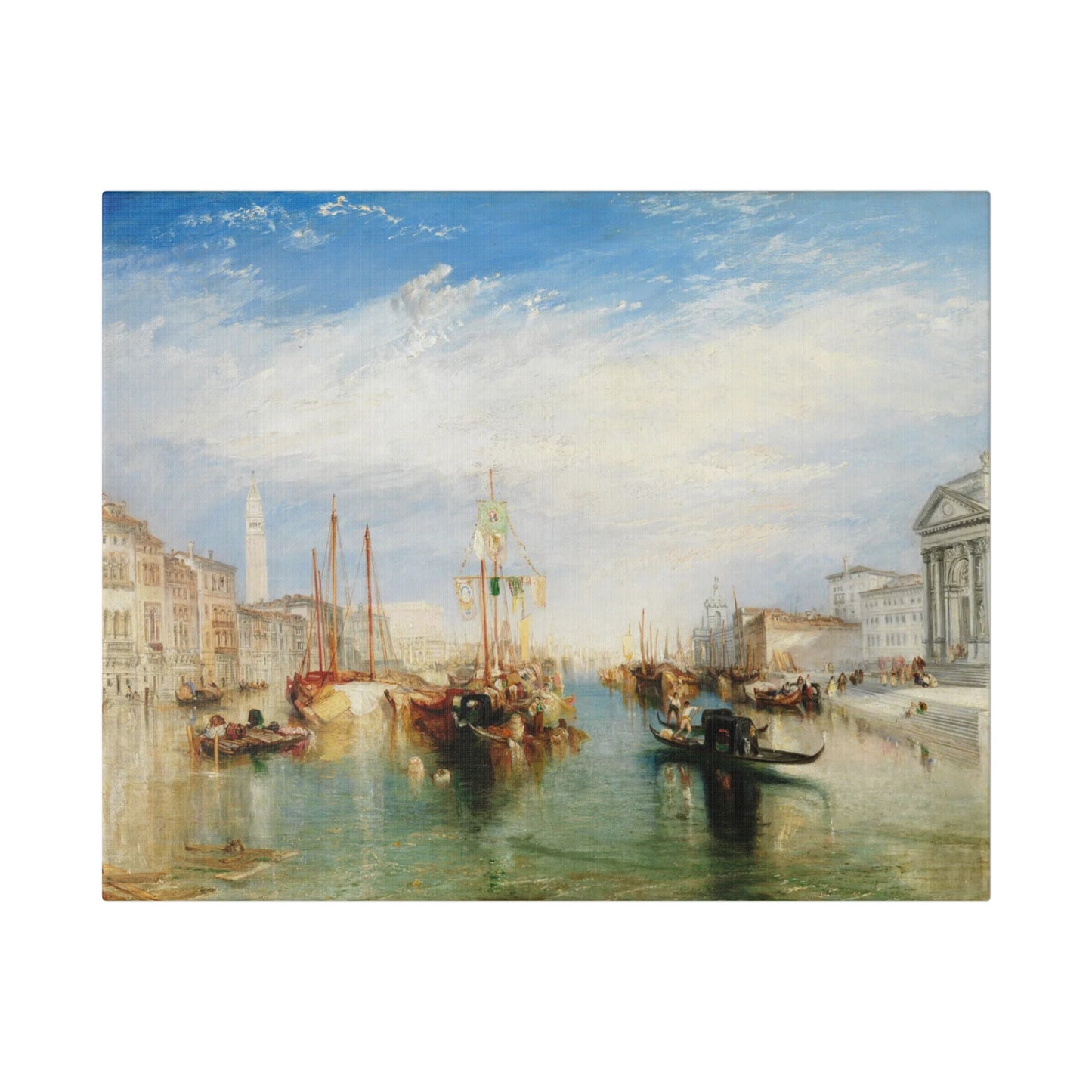 J.M.W. Turner "Venice, from the Porch of Madonna della Salute"