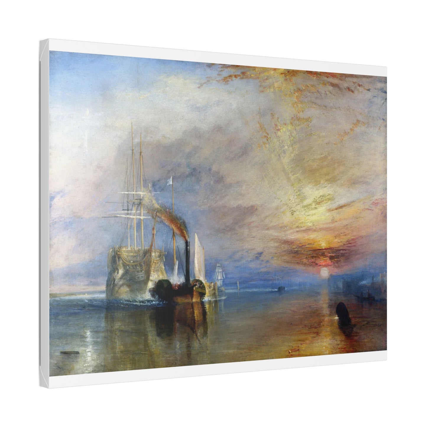 J.M.W. Turner "The Fighting Temeraire Tugged to Her Last Berth to Be Broken Up"