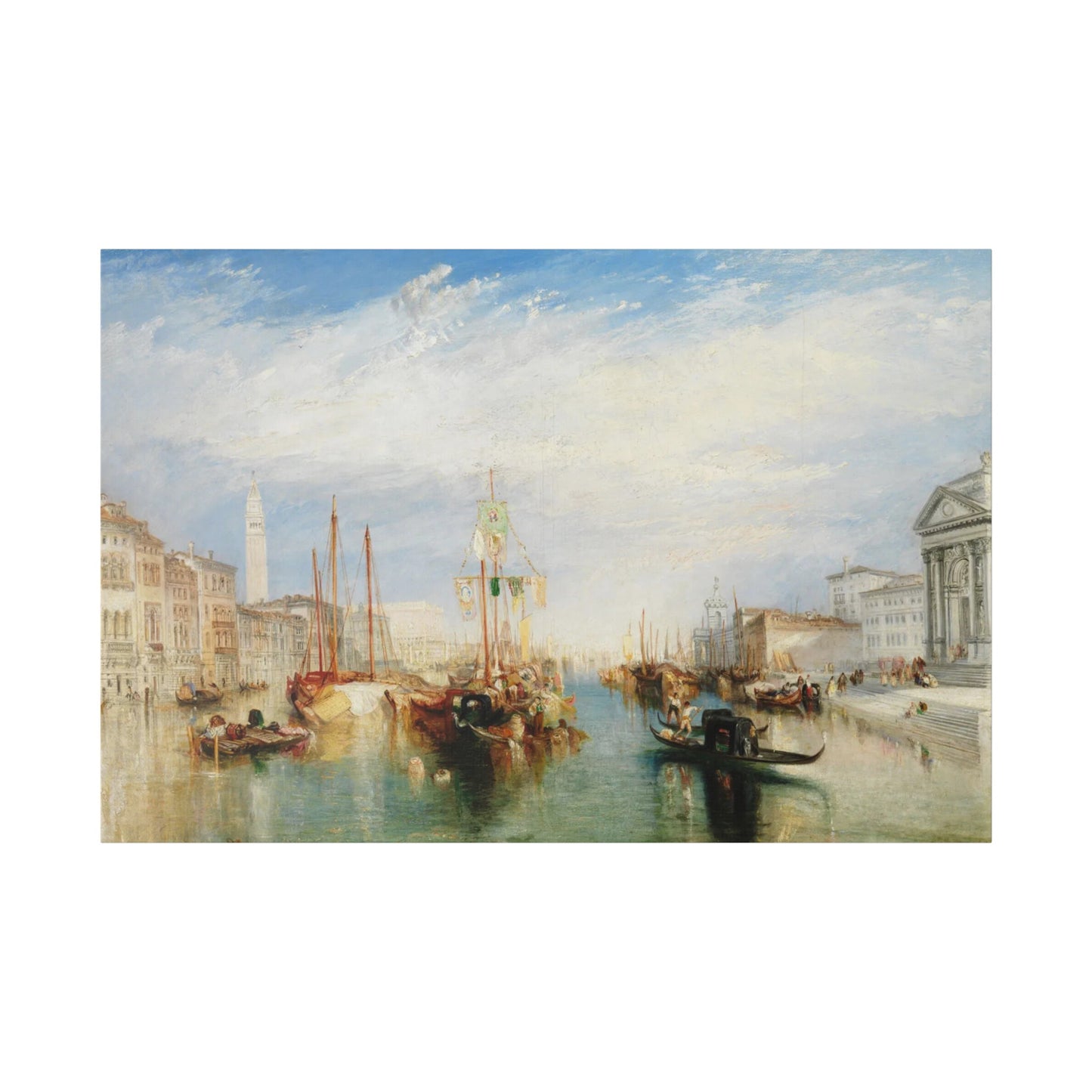 J.M.W. Turner "Venice, from the Porch of Madonna della Salute"