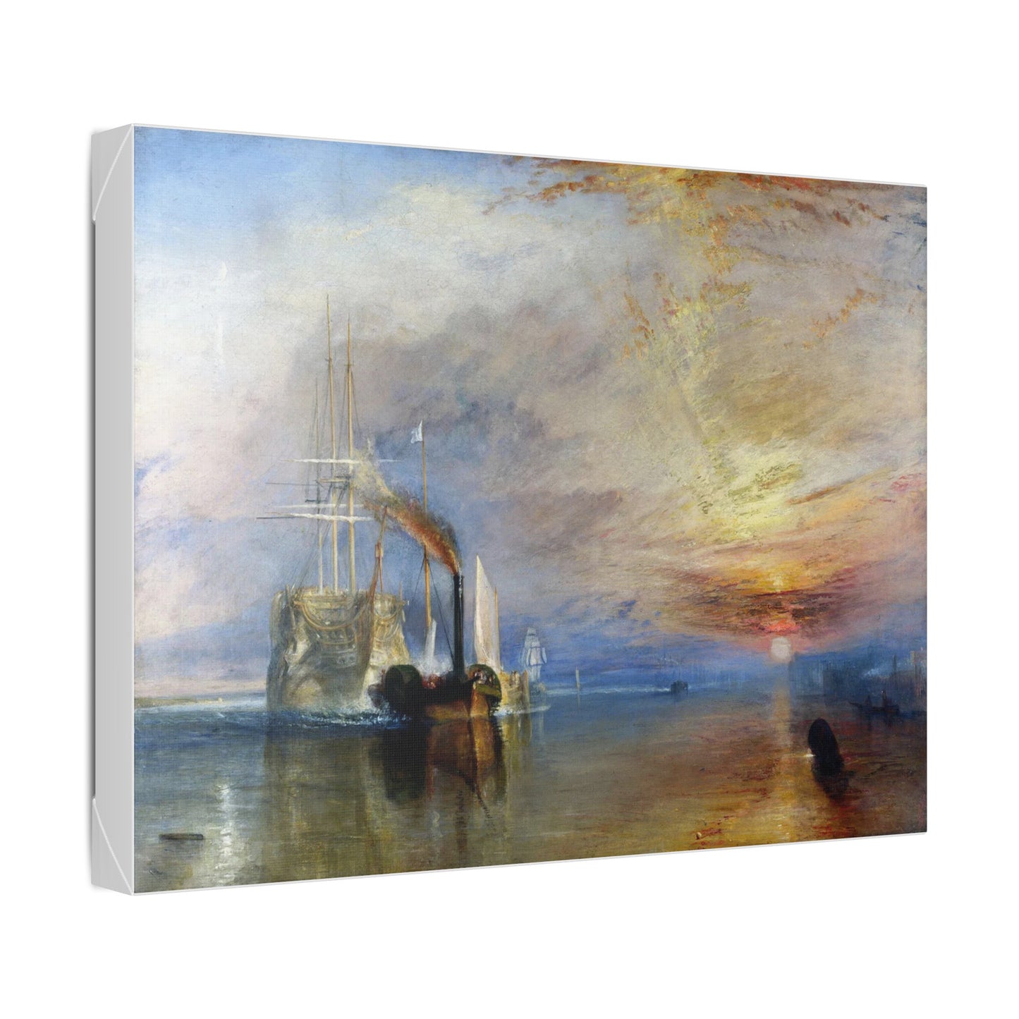 J.M.W. Turner "The Fighting Temeraire Tugged to Her Last Berth to Be Broken Up"