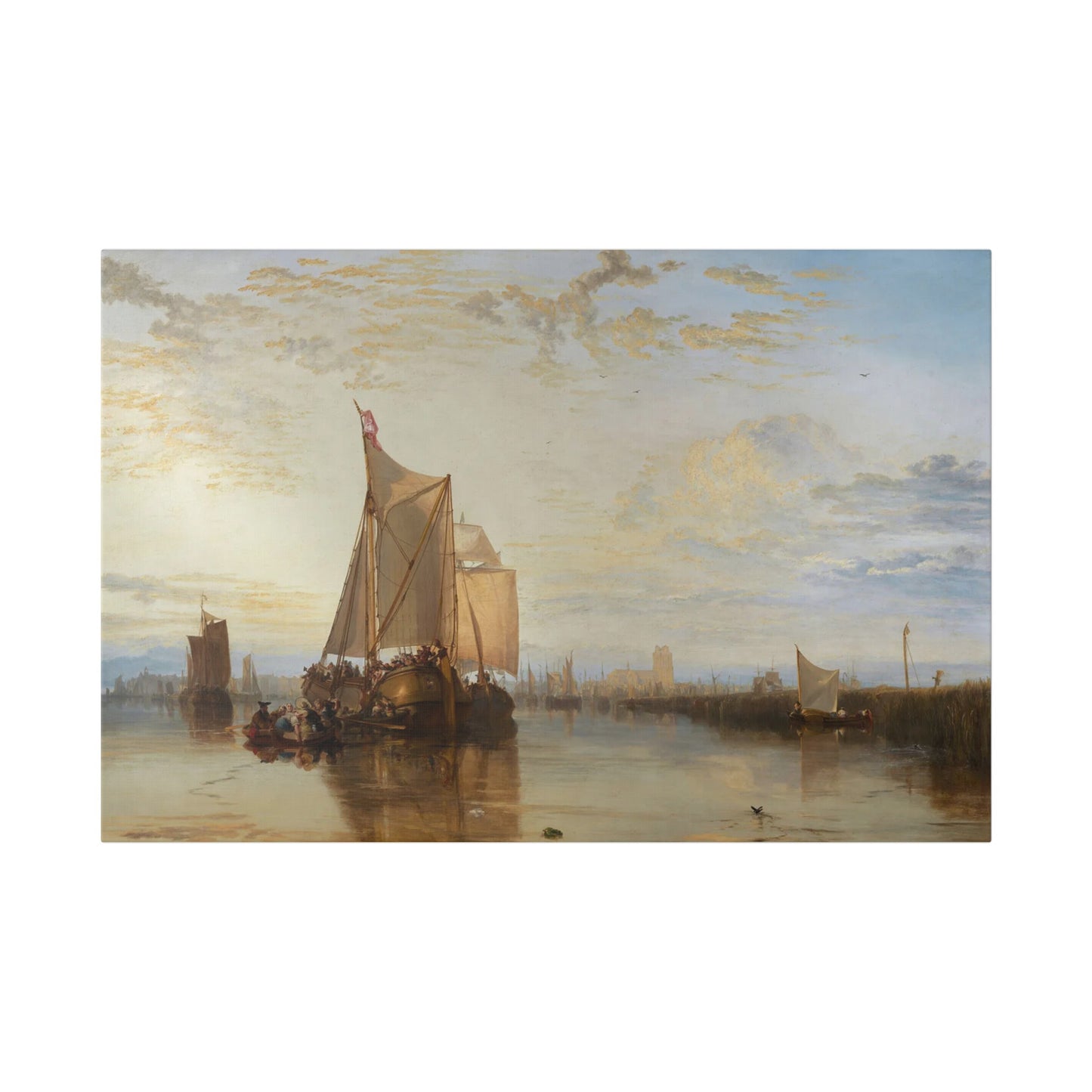 J.M.W. Turner "Dort or Dordrecht: The Dort Packet-Boat from Rotterdam Becalmed"