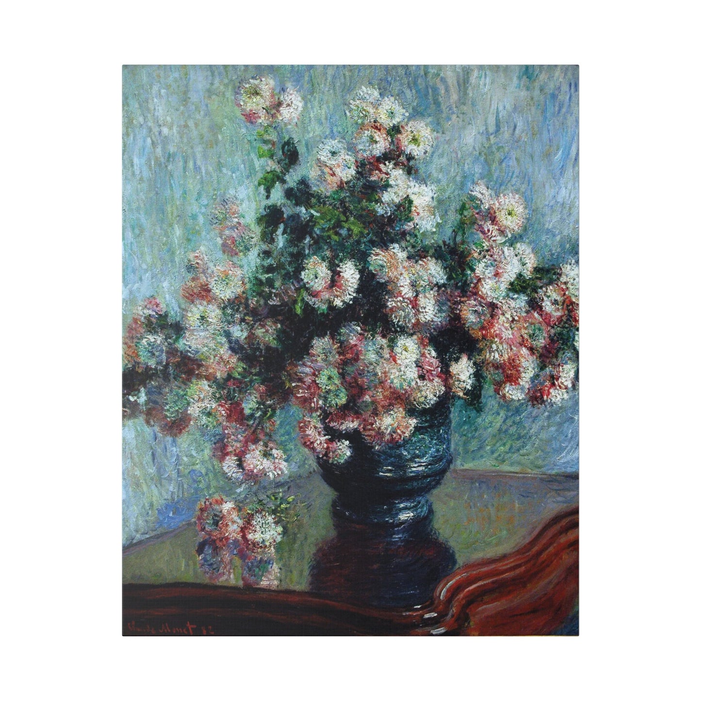 Claude Monet "Chrysanthemums"