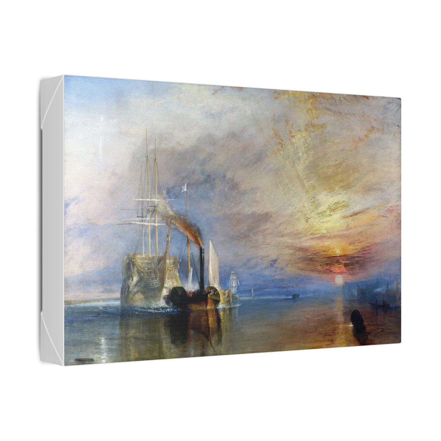 J.M.W. Turner "The Fighting Temeraire Tugged to Her Last Berth to Be Broken Up"