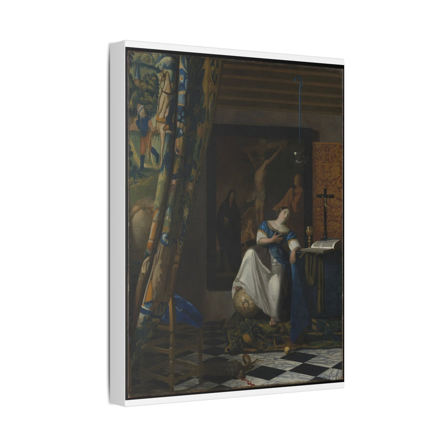 Johannes Vermeer "Allegory of the Catholic Faith"