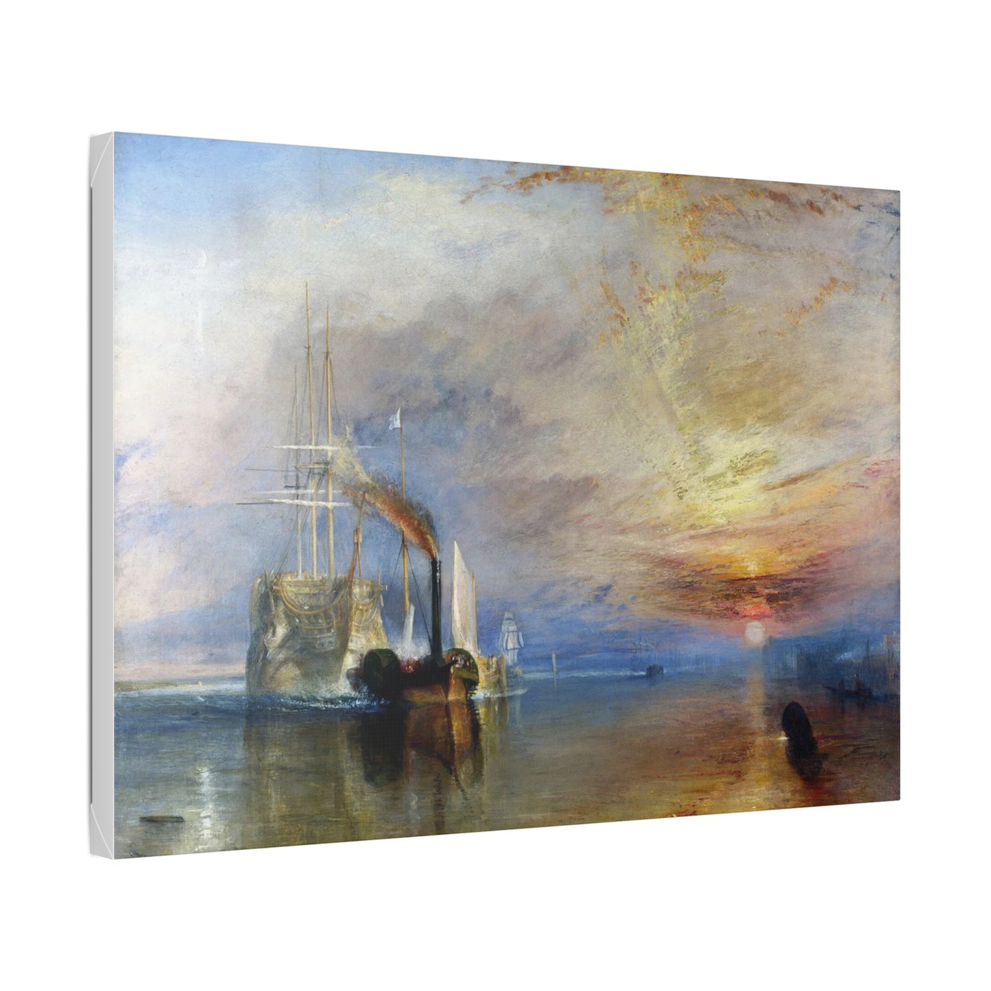 J.M.W. Turner "The Fighting Temeraire Tugged to Her Last Berth to Be Broken Up"